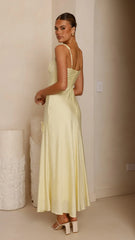 Lavara Maxi Dress - Yellow