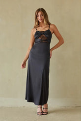 Selma Twist Lace Maxi Dress