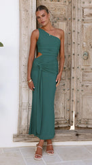 Kourt Maxi Dress - Forest Green