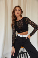 Munich Open Knit Sweater