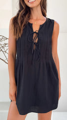 Sahara Mini Dress - Black