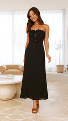 Kahli Maxi Dress - Black