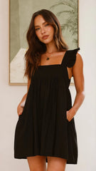 Josifine Mini Dress - Black
