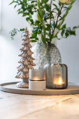 Oberina Windlicht - Bruin