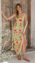 Keziah Maxi Dress - Sunkissed Print