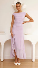 Sareiah Maxi Dress - Lilac