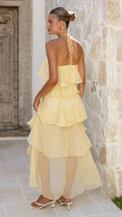 Soho Maxi Dress - Yellow