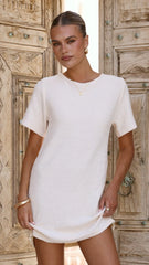 Janaya Mini Dress - Cream