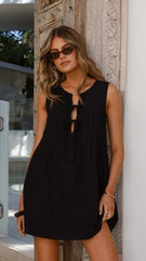 Sahara Mini Dress - Black
