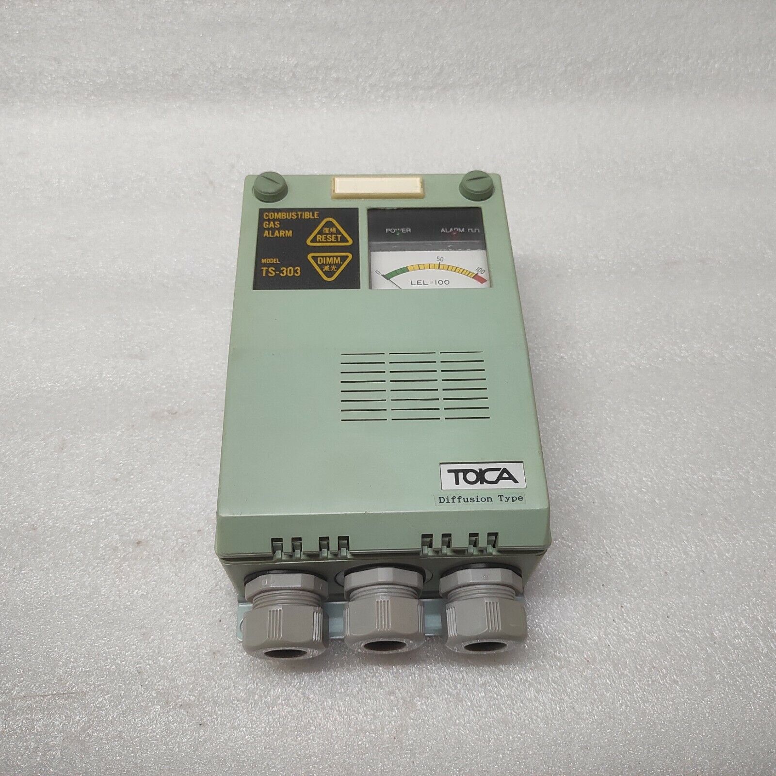 TOKA SEIKI TSS-303 COMBUSTIBLE GAS ALARM