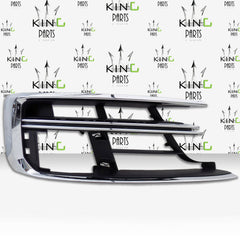 AUDI A8 D5 4N 17-ON GRILL FRONT BUMPER RIGHT SIDE CHROME GRILLE O/S 4N0807680 B