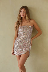 Hailey Sequin Bodycon Mini Dress