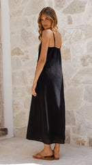 Aspen Maxi Dress - Black