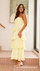 Lanica Maxi Dress - Yellow