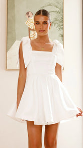 Annette Mini Dress - White