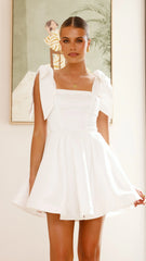 Annette Mini Dress - White