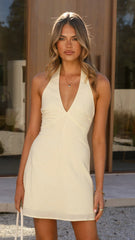 Jamela Mini Dress - Yellow