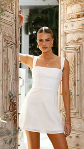 Nadalia Mini Dress - White
