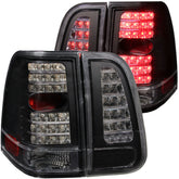 ANZO 2003-2006 Lincoln Navigator LED Taillights Black 4pc - 311097