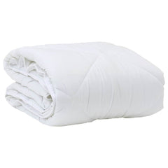 Duvet with Pillow White 155 x 200 cm Microfibre