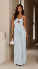Libertine Maxi Dress - Sky Blue