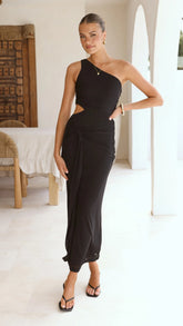 Kourt Maxi Dress - Black