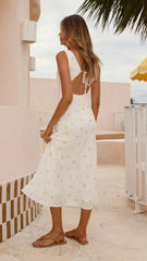 Lola Midi Dress - Limone