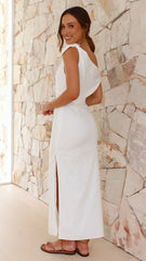 Simone Maxi Dress - White
