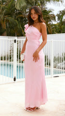 Amina Maxi Dress - Soft Pink