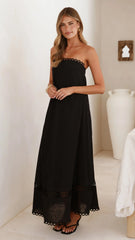 Sandra Maxi Dress - Black