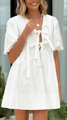 Arana Mini Dress - White