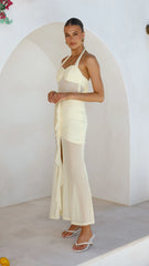 Alani Maxi Dress - Yellow