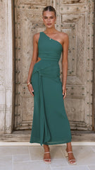 Kourt Maxi Dress - Forest Green