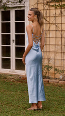 Keira Maxi Dress - Baby Blue