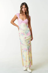 Juliet Floral Lace Maxi Dress