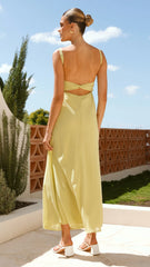 Margo Midi Dress - Lime