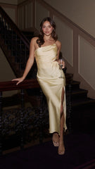 Nyla Maxi Dress - Yellow