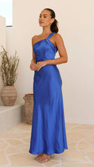 Leah Maxi Dress - Cobalt Blue