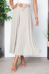 Pantaloni tip fusta - XENYA - Crem