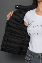 Geaca subtire fara gluga - GIULIA - Neagra