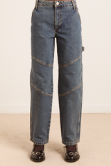 drew jeans - vintage wash