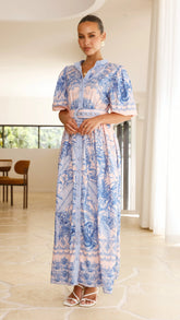 Vania Maxi Dress - Madeline Blue