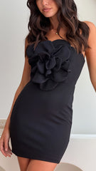 Xanbi Mini Dress - Black