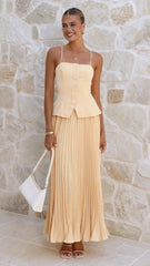 Amana Maxi Dress - Yellow