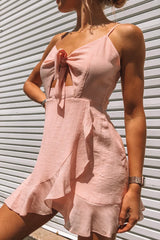 Santa Monica Tie Wrap Dress