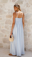 Pippy Maxi Dress - Blue