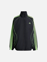 ADIDAS ORIGINALS, Teamgeist Adicolor Oversized Woven Track Top - Black, EŞOFMAN ÜSTÜ, shopi go'da!