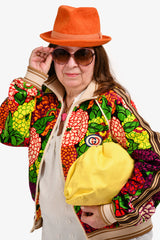 Gucci x George Kenneth Scott Green/Purple Floral Velour Zip-Up Jacket Size S Mens