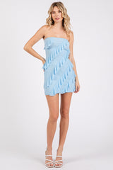 Hot To Go Dress in Baby Blue