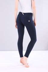 SKINNY NAVY MID-RISE